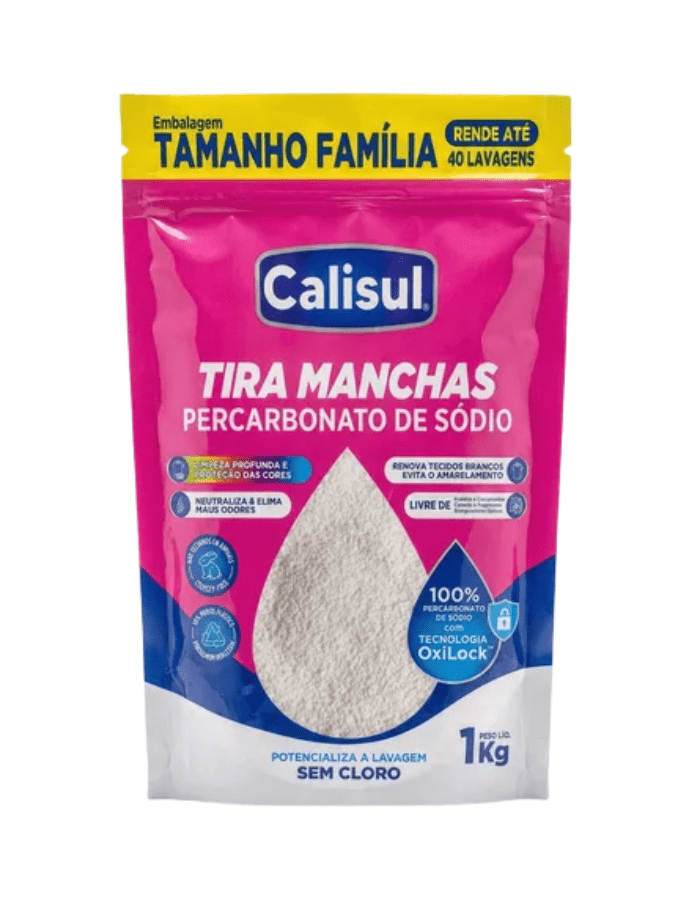 Percarbonato de Sódio 1kg Calisul 100% - 31268